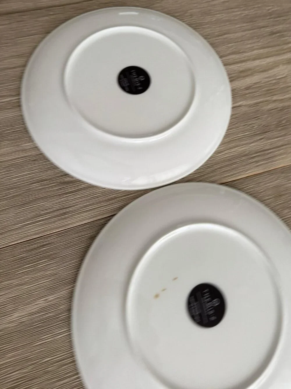 Themis Z 27cm Dinner Plates Mixed Patterns Set of 2 Handmade Greece